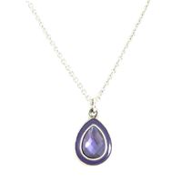 Crystal Enamel Teardrop