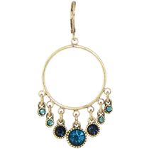 Dangle Crystal Hoop