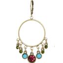 Dangle Crystal Hoop