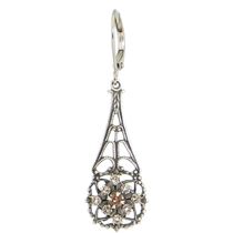 Teardrop Crystal Filigree