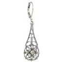 Teardrop Crystal Filigree