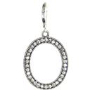 Granulated Crystal Oval