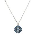Crystal Enamel Flower Necklace
