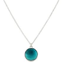 Enamel Disc Necklace