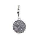 Round Crystal Dangle