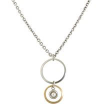Mixed Metal Hoops