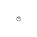 Crystal Hoop Post