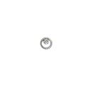 Crystal Hoop Post