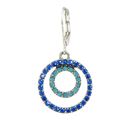 Double Crystal Hoop