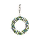 Enamel Mosaic Hoop