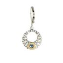 Textured Crystal Hoop