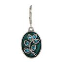 Enamel Crystal Flower