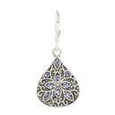 Granulated Crystal Teardrop