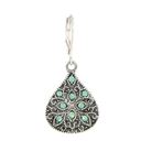 Granulated Crystal Teardrop