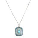 Multi-Colored Crystal Rectangle
