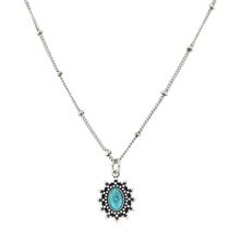 Bali Stone Oval Necklace