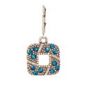 Granulated Square Hoop