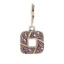 Granulated Square Hoop