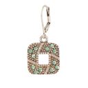 Granulated Square Hoop