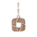 Granulated Square Hoop