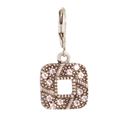 Granulated Square Hoop