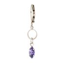 Crystal Navette Dangle