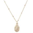 Pave Crystal Teardrop